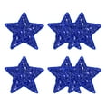 thumbnail image 1 of Parches de Lentejuela en Forma de Estrella Uxcell, 2.6"x2.6" Parches de Lentejuelas Bordados, 6 Paquetes Azul Oscuro, 1 of 6