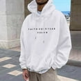 thumbnail image 4 of Men's Loose Fit Hoodie Sweatshirt, Long Sleeve Pullover with Front and Back Graphic Print for Casual Fall & Winter Wear, 4 of 6