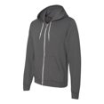 thumbnail image 2 of American Apparel Flex Fleece Unisex Full-Zip Hoodie F497W - Asphalt Size XS, 2 of 5