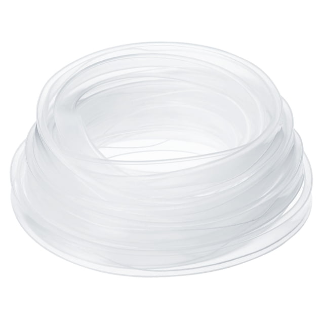 Manga de tubo de silicona Uxcell, cubierta de protección flexible y plana IP67 a prueba de agua para tira LED de 10 mm de ancho 5050/5630/5730