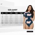 thumbnail image 5 of Kdxio Pig 1 for Women's Short-Sleeved Onesie Stylish Round Neck Pajamas Bodysuit Jumpsuit Nightwear-XX-Large, 5 of 7
