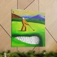 thumbnail image 6 of Golf at Sunrise Scene - Canvas, 6 of 10