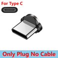 thumbnail image 1 of Cable cargador magnético Micro USB tipo C, Cable de carga de teléfono para Samsung, Xiaomi, Cable USB de 540 grados de rotación, 1m, 2m, 3m, 1 of 4