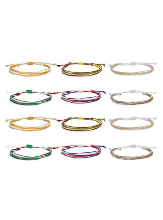 String Bracelets for Women Boho Waterproof Braided Bracelets Pack