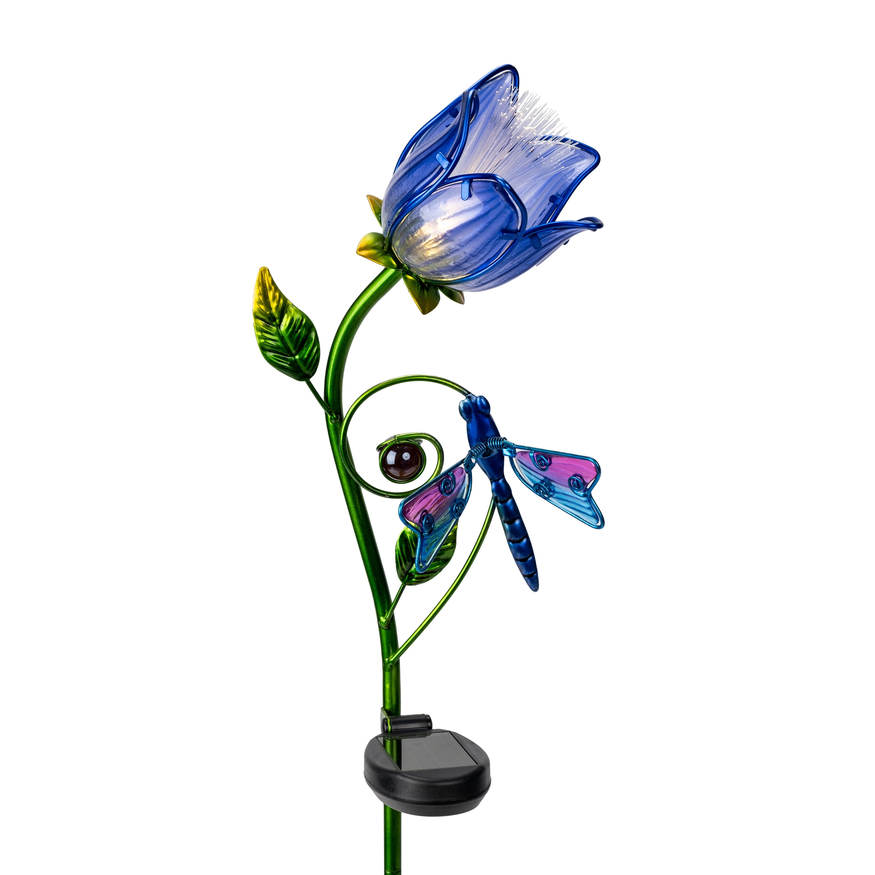 Better Homes & Gardens Blue Hibiscus Stake Light, 0.8 lb Weight