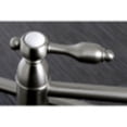 thumbnail image 4 of Kingston Brass KS3108TAL Tudor Wall Mount Pot Filler Kitchen Faucet, Brushed Nickel, 4 of 5