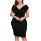 thumbnail image 1 of Vestido de retazos grande para mujer, falda envolvente a la cadera, manga larga, informal, vestido de columpio, vestido largo Wmkox8yi FGJ1665, 1 of 9