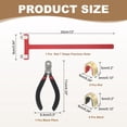thumbnail image 2 of Uxcell Archery Bows Square for Recurve Compound Bowstring Red/Black, 2 of 7