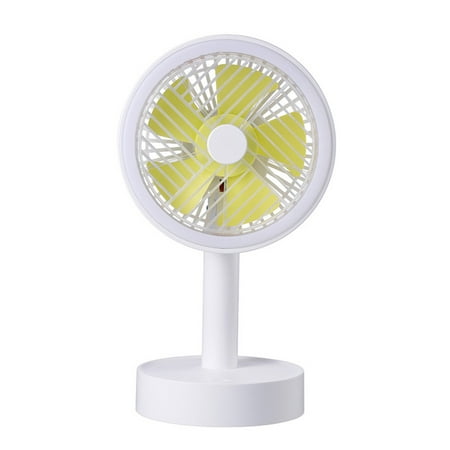 

iaksohdu Mini Portable USB Rechargeable Adjustable LED Fill Light Desktop Cooling Fan