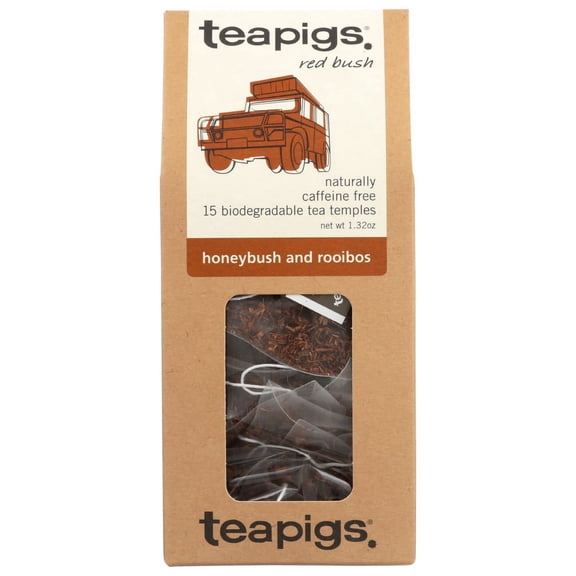 Teapigs Honeybush And Rooibos Red Bush Tea, 15 Bags