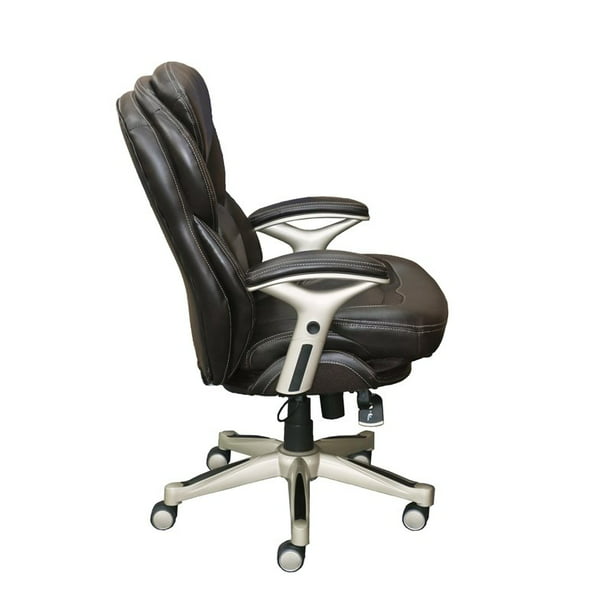 Serta Works Executive Leather Office Chair With Back In Motion Technology Walmart Com Walmart Com