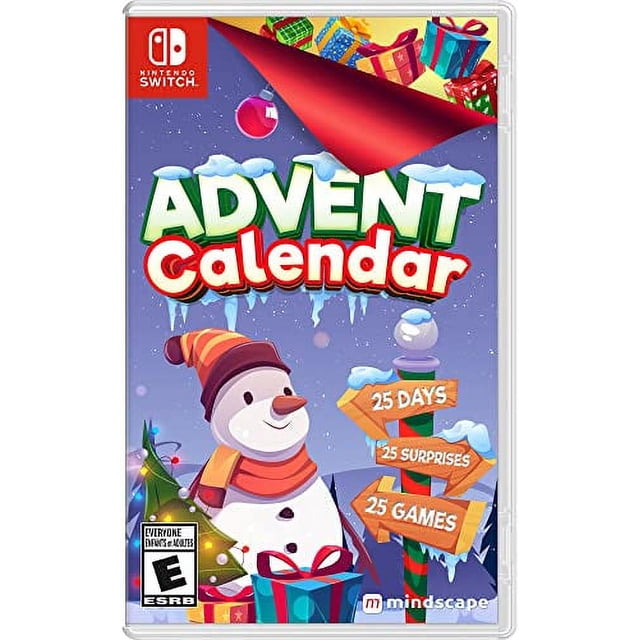 Calendario DE Adviento Nintendo 25 días 25 sorpresas 25 juegos