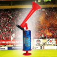 thumbnail image 2 of 2pcs Hand Held Large Air Horn Pump Loud Noise Maker Safety Parties Sports Events (Random Color), 2 of 3