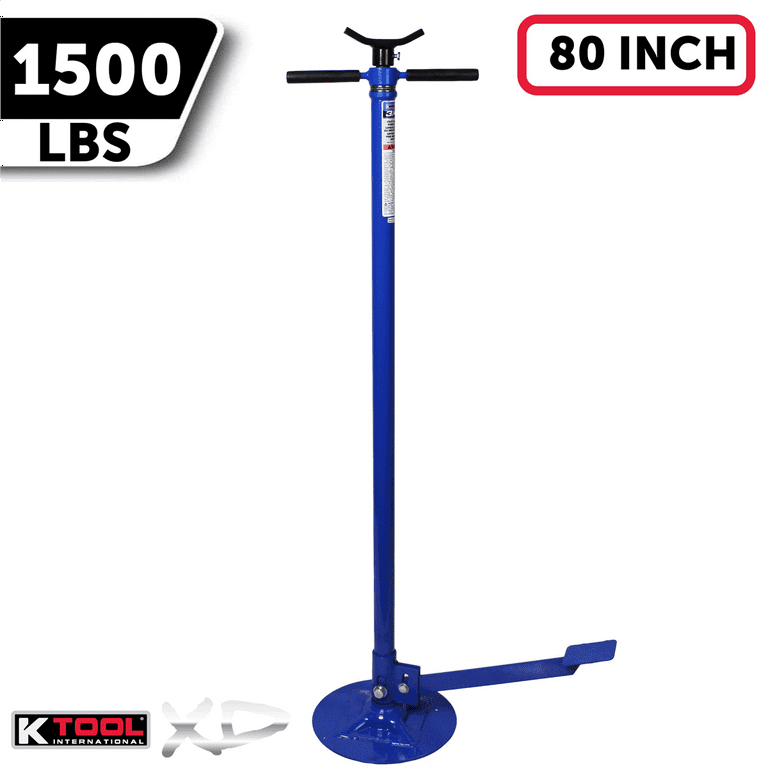 K-Tool KTIXD61077 XD Underhoist Pole Jack Support Stand w