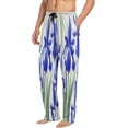 thumbnail image 4 of Blue Iris Men's Pajama Pants Lightweight Sleepwear Bottom Lounge Pants, 4 of 6