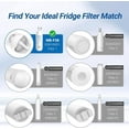 thumbnail image 3 of Maxblue Refrigerator Water Filter,1 Filters (Package May Vary), 3 of 9