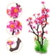 thumbnail image 3 of KAKOWELY Decoración de plantas para acuario, pecera, flor de ciruelo artificial, adorno paisajístico para acuario, 3 of 4