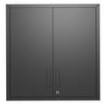 thumbnail image 3 of Tool Storage Cabinet Metal Wall-Mounted Tool Storage Cabinet with 2 Locking Door 1 adjustable Shelf 1 Opened Drawer for Garage Warehouse,Office,Assembly Required,Tool Cabinet, 3 of 18