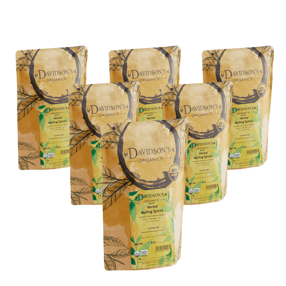 Davidson's Organic Mulling Spices Herbal Loose Leaf Tea | 1LB/0.45 KGS | 6/CASE