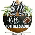 thumbnail image 3 of Football Themed Door Hangings Football Wreath Football Season Decoration Suitable For Door And Wall Festival Decoration, 3 of 7