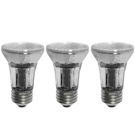 (3)-Bulbs PAR16 35W Narrow Light Bulb 130V Medium E26 35-Watts 120V Dimmable