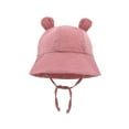 thumbnail image 2 of Baby Girls Sun Hat Summer Beach Hat with UPF 50+ Outdoor Adjustable with Wide Brim Infant and Toddler Hats, 2 of 4