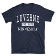 thumbnail image 1 of Luverne Minnesota Classic Established Men's Cotton T-Shirt, 1 of 1