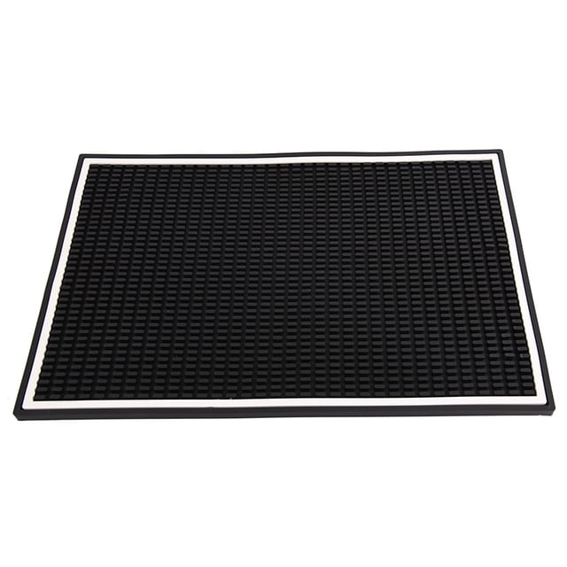Tapete para bar moderno y duradero: tapete para bar de servicio para derrames, ideal para café, bares, restaurantes y tapete para secar platos en la encimera