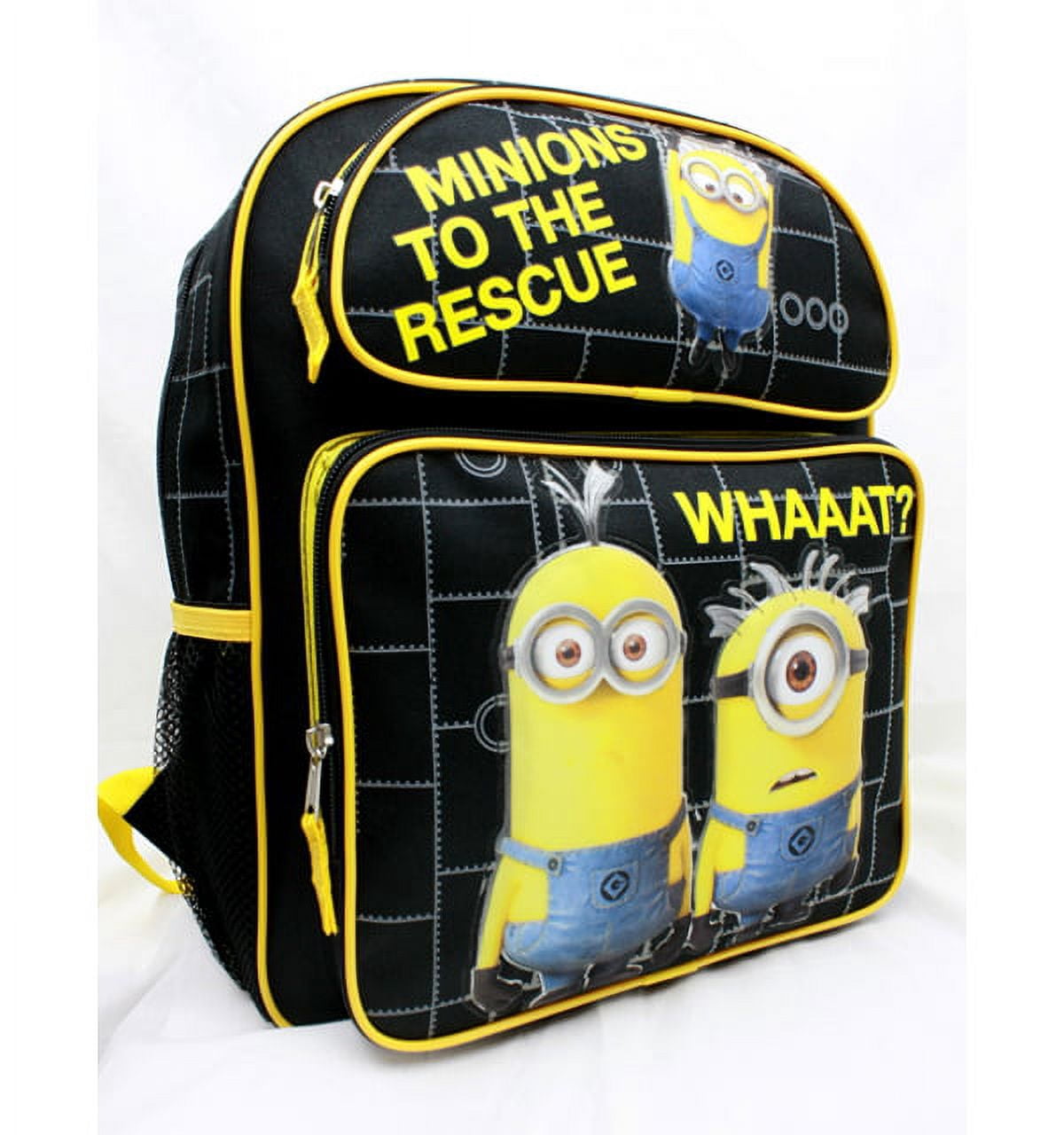 Medium Backpack - - Minions To The Rescue Black 14 New DL30407