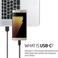 thumbnail image 5 of Amzer Type A to USB Type C Reversible Super-Speed Fast Data Sync and Charging Cord, 6.7ft, 5 of 5
