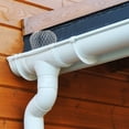 thumbnail image 4 of 8 Pcs Gutter Guards Aluminum Downspout Guard Gutter Filter Mesh Leaf Guards, 4 of 4