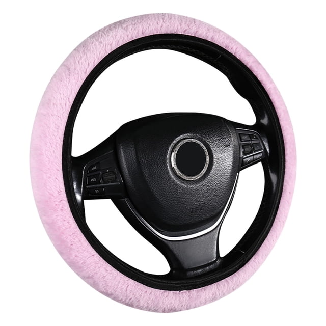 Steering Wheel Cover,Elastic Stretch Steering Wheel Cover with Soft Warm Non-Slip Car Decoration Car Wheel Protector Universal Fits 14-15 Inches,Steering Wheel Covers