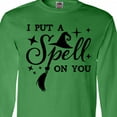 thumbnail image 4 of Inktastic I Put a Spell on You- Halloween Magic Long Sleeve T-Shirt, 4 of 5