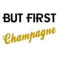 thumbnail image 3 of CafePress - But First Champagne - Women's Light Pajamas, 3 of 4