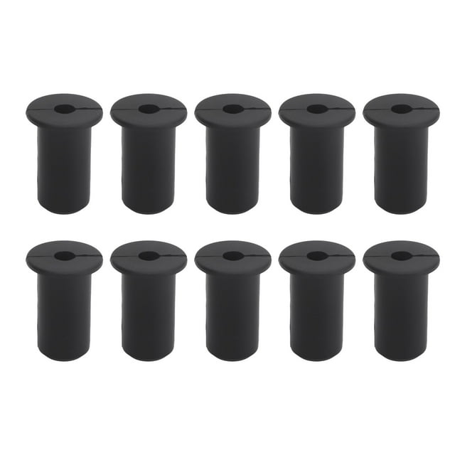 Kit de Montaje de Cables, 10 piezas de Pasacables de Silicona para Alimento de Cables, Ojales de Pared, Diseñados para Unjuste y Compatibilidad Perfectos,