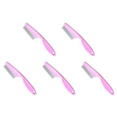 thumbnail image 1 of Peine para pulgas Mascota Gato Perro Piojos Suministros de herramientas de aseo multifuncionales (S) Rosa, 1 of 4