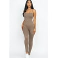 thumbnail image 4 of Open Back Bodycon Jumpsuit with Crossed Straps, 4 of 11