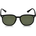 thumbnail image 2 of Ray-Ban Polarized Rb4306F RB4306F-601-9A54-19 Black Geometric Sunglasses, 2 of 4