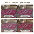 thumbnail image 7 of ODIKA Pink Spotted Leopard Center Zebra Striped Frame Bold Print Cheetah Pet Friendly & Kids Safe Play for Playroom, Bedroom, Reading Nook, 7 of 7