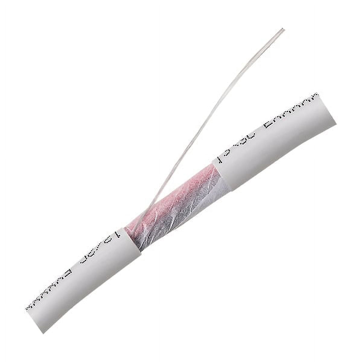 OSD 12/2 Speaker Wire Outdoor Rated CL2/CL3 In Wall Direct Burial Oxygen Free, White 500ft