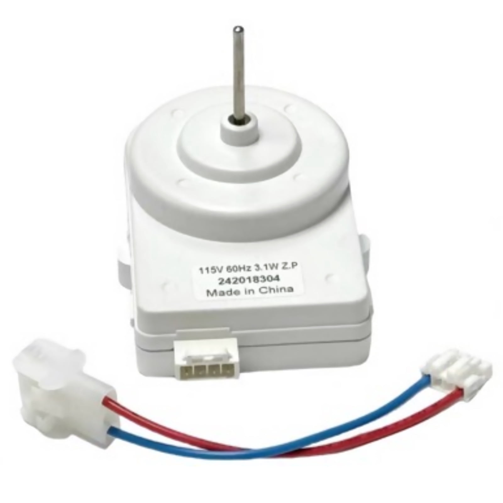 Efficient Condenser Fan Motor for Kenmore Refrigerators, 4 Pin Connection with Adapter for 2 Pin Stable Temperature Control