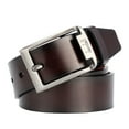 thumbnail image 1 of Bangcool Ceinture de Taille pour Homme Vintage à Boucle à Ardillon Ajustable Ceinture Décontractée de Robe Ceinture pour Jeans, 1 of 7