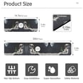thumbnail image 3 of Yayeee Faucet Mat for Kitchen Sink 30" Diatomite Long Splash Guard Pad, Sitting on The Moon, 2 Pack, 3 of 7
