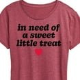 thumbnail image 3 of Instant Message - In Need Of A Sweet Treat - Women's Short Sleeve Graphic T-Shirt, 3 of 7