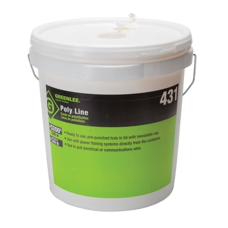 Greenlee Poly Line 5200 ft Overall L 431