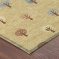 thumbnail image 3 of Addison Rugs Chantille Indoor/Outdoor Transitional Geometric Gold Machine Washable Rectangle Rug, 9' x 12', 3 of 8