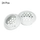 thumbnail image 3 of Cubierta de ventilación circular de 24 piezas, ventilación de sofit de acero inoxidable de 25 mm/1", cubierta de ventilación blanca, 3 of 7