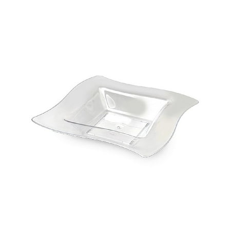 

Wavetrends Square Clear 5oz. Plastic Dessert Bowls *Case of 120*