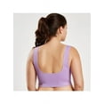 thumbnail image 3 of Women Plus Size Sports Bra Double Layer Seamless Workout Fitness Vest Yoga Bra, 3 of 6