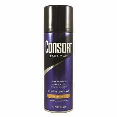 Strength of Nature, Consort For Men Extra Hold Hair Spray, 8.3 oz